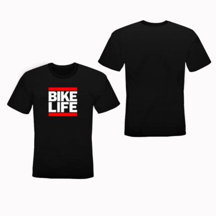 bike life t-shirt stampariseto