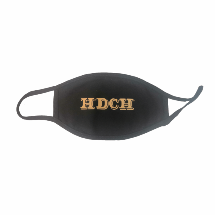 hdch harley davinson logo λέσχης εκτύπωση σε μάσκα stampariseto