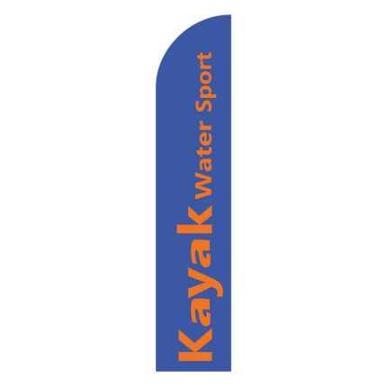 σημαία kayak εκτύπωση σε σημαία stampariseto