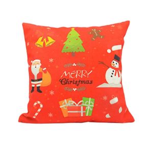 Χριστουγεννιάτικο Mαξιλάρι Merry Christmas Τέλειο δώρο Κόκκινο